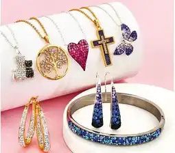 Boscov's GENUINE AUSTRIAN CRYSTAL JEWELRY offer