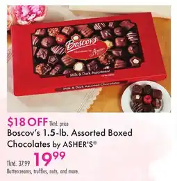 Boscov's Boscov's 1.5-lb. Assorted Boxed Chocolates by ASHER'S offer