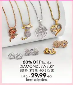 Boscov's DIAMOND JEWELRY SET offer