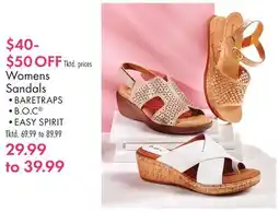 Boscov's Womens Sandals offer