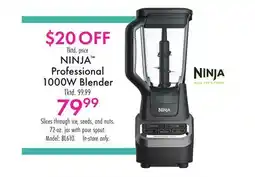 Boscov's NINJA Professional 1000W Blender offer