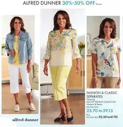 Boscov's FASHION & CLASSIC SEPARATES offer