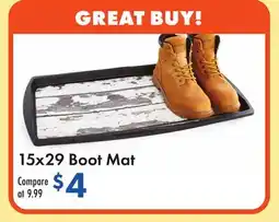 Boscov's 15x29 Boot Mat offer