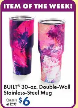Boscov's BUILT 30-oz. Double-Wall Stainless-Steel Mug offer