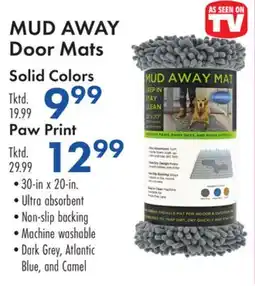 Boscov's MUD AWAY Door Mats offer