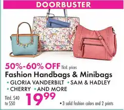 Boscov's Fashion Handbags & Minibags offer