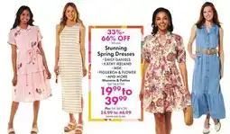 Boscov's Stunning Spring Dresses offer
