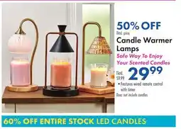 Boscov's Candle Warmer Lamps offer