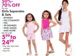 Boscov's Girls Separates & Sets offer