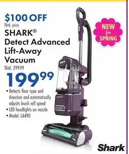 Boscov's SHARK Detect Advanced Lift-Away Vacuum offer