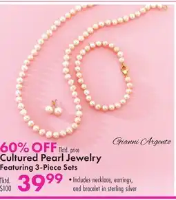 Boscov's Cultured Pearl Jewelry offer