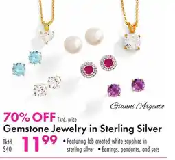 Boscov's Gemstone Jewelry in Sterling Silver offer