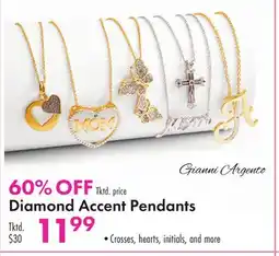 Boscov's Diamond Accent Pendants offer
