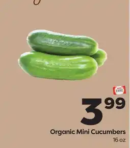 Weis Markets Organic Mini Cucumbers offer