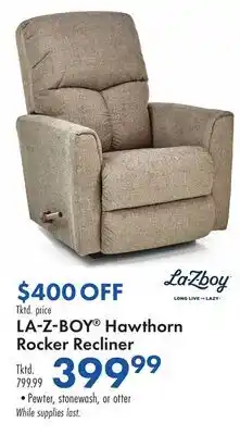 Boscov's LA-Z-BOY Hawthorn Rocker Recliner offer