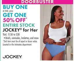 Boscov's ENTIRE STOCK JOCKEY for Her offer