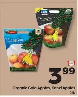Weis Markets Organic Gala Apples, Kanzi Apples offer