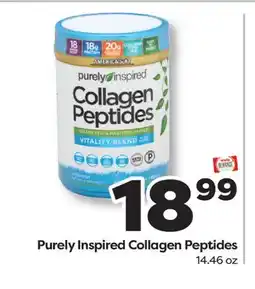 Weis Markets Purely Inspired Collagen Peptides 18 offer