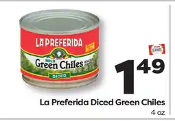 Weis Markets La Preferida Diced Green Chiles offer