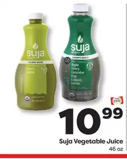 Weis Markets Suja Vegetable Juice offer