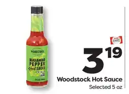 Weis Markets Woodstock Hot Sauce offer