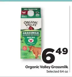 Weis Markets Organic Valley Grassmilk offer
