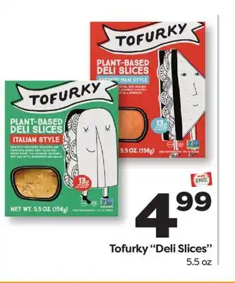 Weis Markets Tofurky Deli Slices offer