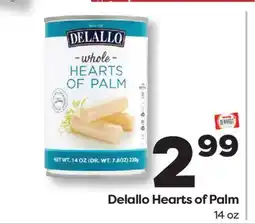 Weis Markets Delallo Hearts of Palm offer