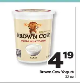Weis Markets Brown Cow Yogurt offer