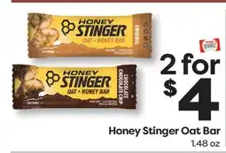 Weis Markets Honey Stinger Oat Bar offer