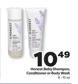 Weis Markets Honest Baby Shampoo, Conditioner or Body Wash offer
