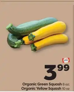 Weis Markets Organic Green Squash 8 oz Organic Yellow Squash 10 oz offer