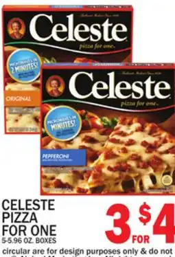 C Town CELESTE PIZZA FOR ONE offer