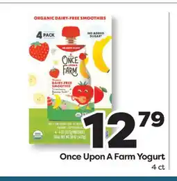 Weis Markets Once Upon A Farm Yogurt offer
