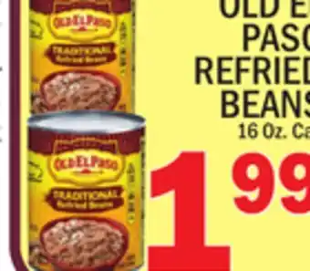 C Town OLD EL PASO REFRIED BEANS offer