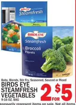 C Town BIRDS EYE STEAMFRESH VEGETABLES offer