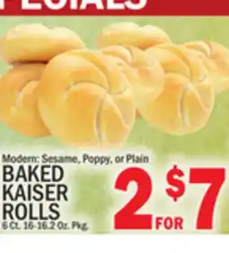 C Town BAKED KAISER ROLLS offer