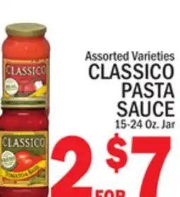 C Town CLASSICO PASTA SAUCE offer