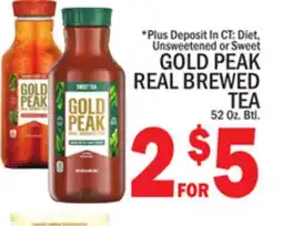 C Town GOLD PEAK REAL BREWED TEA offer