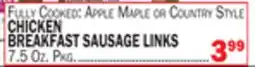 C Town CHICKEN BREAKFAST SAUSAGE LINKS offer