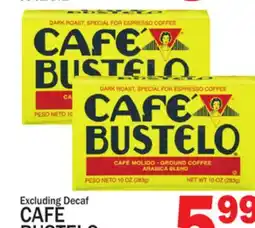 C Town CAFE BUSTELO offer