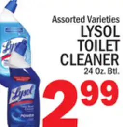 C Town LYSOL TOILET CLEANER 24 Oz. Btl offer