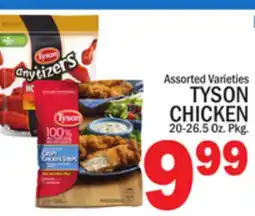 C Town TYSON CHICKEN 20-26.5 Oz. Pkg offer