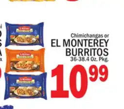 C Town EL MONTEREY BURRITOS offer