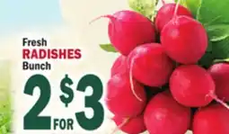 C Town RADISHES Bunch offer