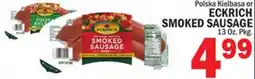 C Town ECKRICH SMOKED SAUSAGE offer