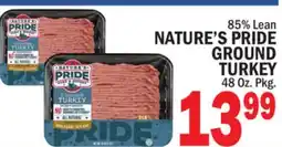 C Town NATURE'S PRIDE GROUND TURKEY offer