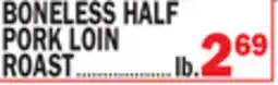 C Town BONELESS HALF PORK LOIN ROAST offer