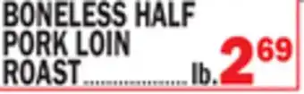 C Town BONELESS HALF PORK LOIN ROAST offer