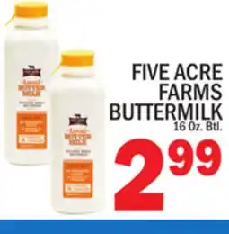 C Town FIVE ACRE FARMS BUTTERMILK offer